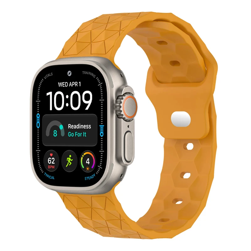 Pulseira esportiva de silicone para Apple Watch 46mm 44mm 45mm 49mm 42mm, iWatch Series 12 11 10 9 8 7 SE Ultra 2 3 4 - Imagem 12