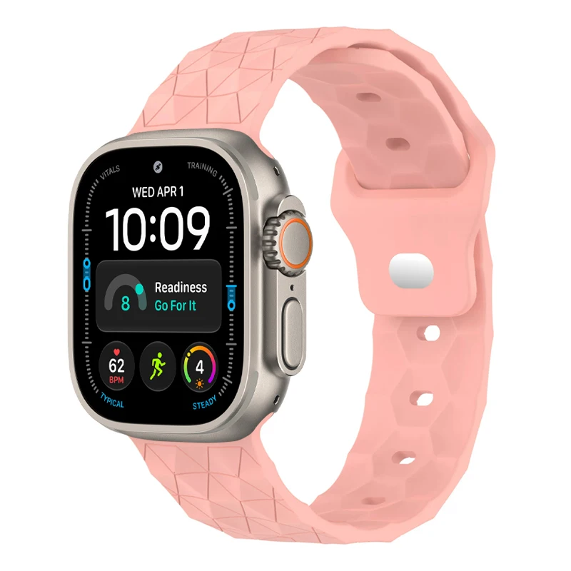 Pulseira esportiva de silicone para Apple Watch 46mm 44mm 45mm 49mm 42mm, iWatch Series 12 11 10 9 8 7 SE Ultra 2 3 4 - Imagem 11